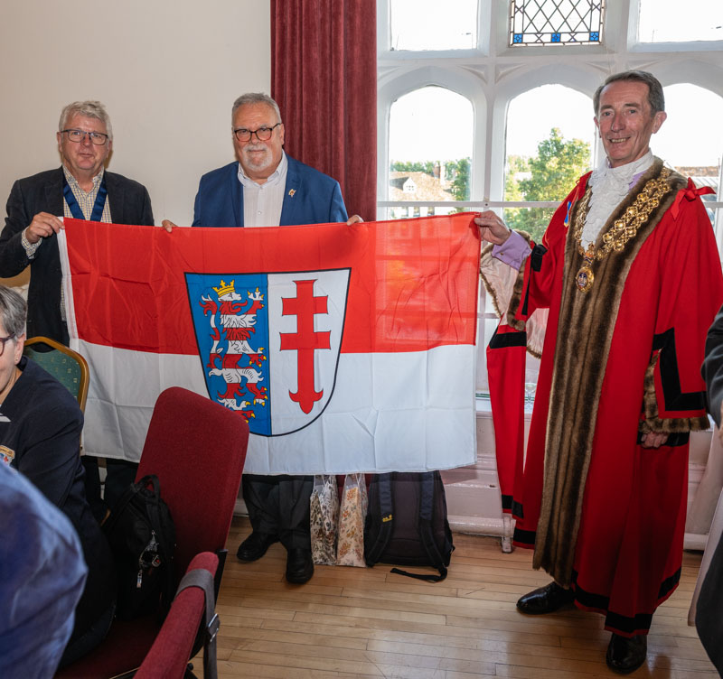 Malmesbury welcomes visitors from twin town of Bad Hersfeld, Germany